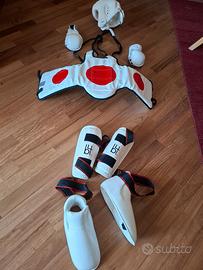 Set completo sparring arti marziali