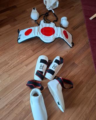 Set completo sparring arti marziali