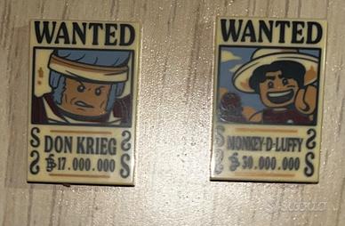One piece Lego,Gold Roger,Don Krieg,D.Mihawk,Luffy