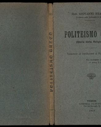 POLITEISMO GRECO