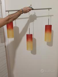 Lampadario colorato 