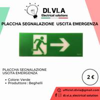 SEGNALAZIONE LAMPADA EMERGENZA