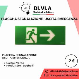 SEGNALAZIONE LAMPADA EMERGENZA