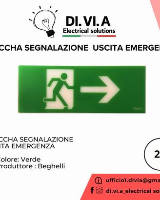 SEGNALAZIONE LAMPADA EMERGENZA