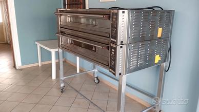 forno professionale zanolli teorema polis 2 bocche