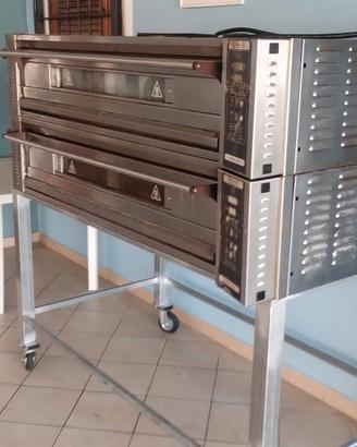 forno professionale zanolli teorema polis 2 bocche