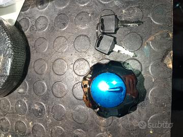 Tappo Benzina Moto SERRATURA, alluminio, 2chiavi