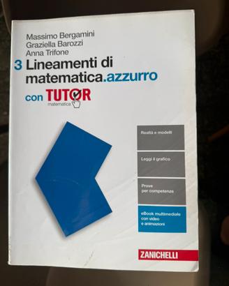 Lineamenti di matetica.azzurro 3 con Tutor