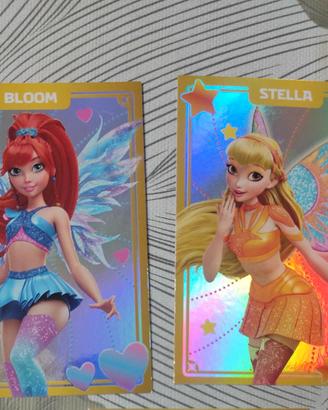 Card carte Winx club figurine Bloom stella panini
