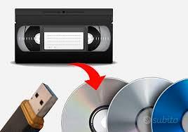 VHS su file USB e DVD 