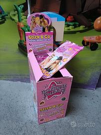 Box 24 bustine lamincard Patito Feo Stick and Go