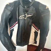 Giubbotto  motociclismo pelle Alpinestars donna