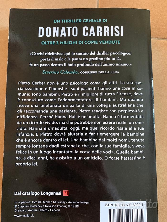 Libro La Casa Delle Voci di Donato Carrisi - Libri e Riviste In vendita a  Milano