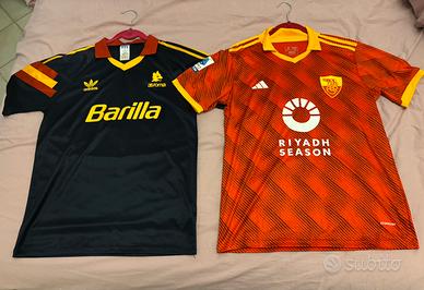 Maglia Roma Mancini 2024 e maglia blu 91/92