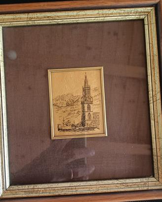 quadro campanile Duomo di Bolzano 