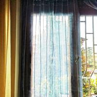 Tenda azzurra trasparente