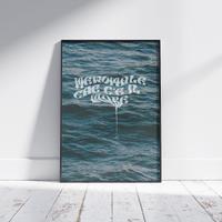 Poster A3 “Menomale che c’è il mare”