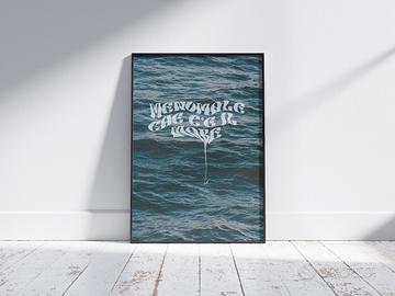 Poster A3 “Menomale che c’è il mare”