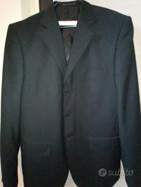 Giacca uomo nera 3 bottoni Mino Magli -100% lana