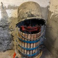 Torchio per uva manuale