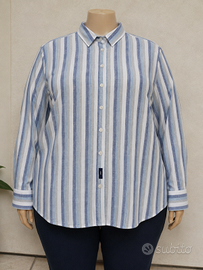 Camicia 100% PURO LINO Harmont & Blaine tg 4XL