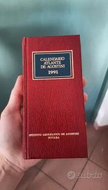 Calendario Atlante De Agostini [EDIZIONE del 1991]