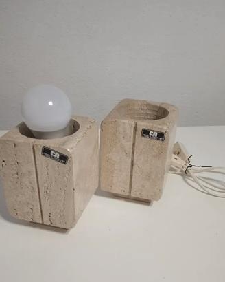 coppia lampade da tavolo vintage Cerri Nestore in