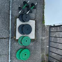 Bilanciere, Manubri e pesi palestra