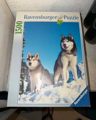 Puzzle Ravensburger - Cani lupo