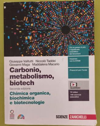 Carbonio, metabolismo, biotech 9788808899835