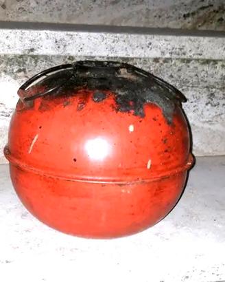 lampada a petrolio per segnalazione stradale