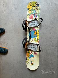 Snowboard  Atomic Yup 129 cm + Attachi