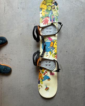 Snowboard  Atomic Yup 129 cm + Attachi