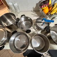 Pentole diverse grandezza No Induzione