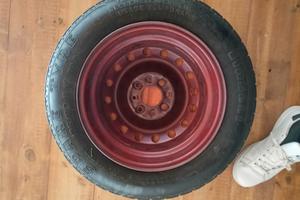 ruota di scorta fiat panda