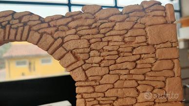 Realizzo case, muretti, presepi in polistirene