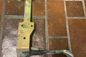 Cavalletto laterale alluminio vespa Buzzetti