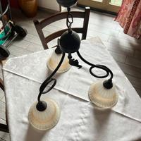 lampadario antiquariato 