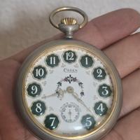 orologio da tasca caren funzionante swiss  