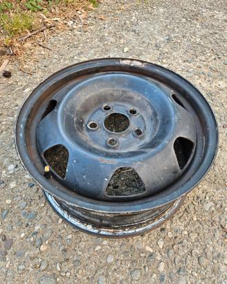 4 cerchi in acciaio VW Transporter T5/T6 — 7Jx17 E