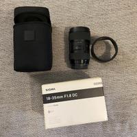Sigma 18-35 f/1.8 ART per SIGMA SA MOUNT