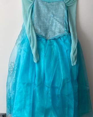 Vestito di Carnevale Elsa Frozen tg 7/8 anni
