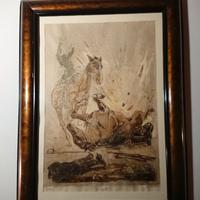 Quadro di Pietro Pietra "Schianto"