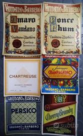 Etichette storiche  Vaudano & Barbero di Torino