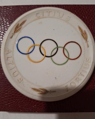medaglia olimpica in ceramica Melbourne 