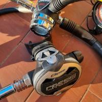 Erogatore Cressi Ellipse MC9 / SC Int. balanced