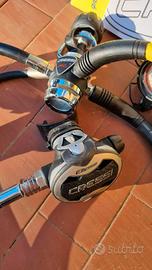 Erogatore Cressi Ellipse MC9 / SC Int. balanced