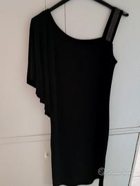 vestito nero tg 44 il lanificio, elasticizzato