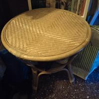 Sedia e Tavolo Rattan