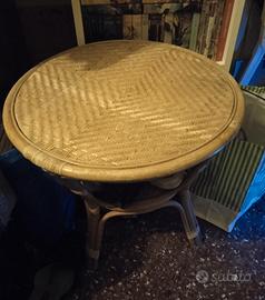 Sedia e Tavolo Rattan